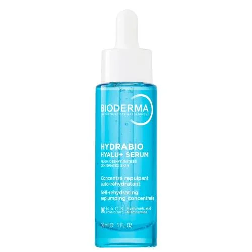 Miniaturka artykułu - BIODERMA HYDRABIO Hyalu+ Nawilżające serum przeciwzmarszczkowe, 30 ml
