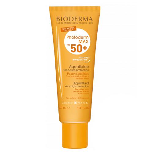 Miniaturka artykułu - BIODERMA Phatoderm MAX Aquafluide SPF 50+bezbarwny, 40ml