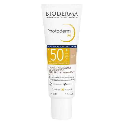 Miniaturka artykułu - BIODERMA Photoderm M SPF 50+ jasny, 40ml
