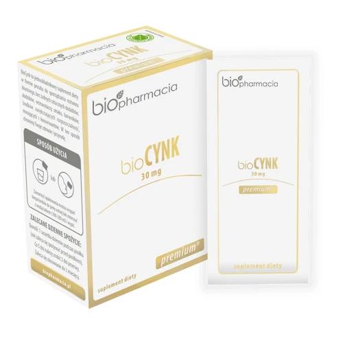 Miniaturka artykułu - BIOFARMACJA Bio Cynk 30mg, 20sasz.