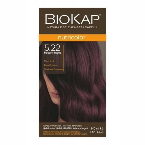 Miniaturka artykułu - Biokap Nutricolor 5.22 śliwkowa czerwień  140ml