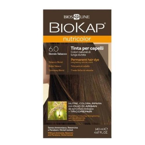 Miniaturka artykułu - Biokap Nutricolor 6.0 tytoniowy blond 140m