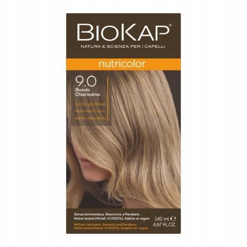 Miniaturka artykułu - Biokap Nutricolor 9.0 bardzo jasny blond 140ml