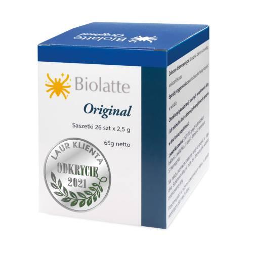 Miniaturka artykułu - BIOLATTE Original, 26 saszetek x 2,5g
