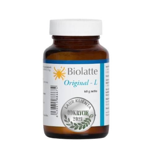 Miniaturka artykułu - BIOLATTE Original - L proszek, 60g  