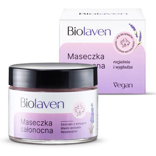 Miniaturka artykułu - BIOLAVEN Maseczka całonocna do twarzy, 45ml