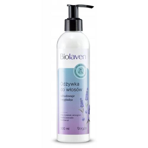 Miniaturka artykułu - BIOLAVEN Nawilżająco-wygładzająca odżywka do włos&oacute;w, 300ml