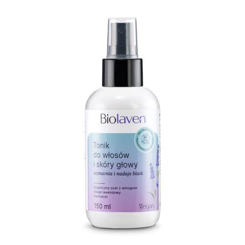 Miniaturka artykułu - BIOLAVEN Tonik do włos&oacute;w i sk&oacute;ry głowy, 150ml