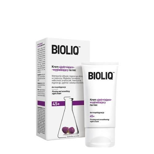 Miniaturka artykułu - BIOLIQ 45+ Krem ujędrniająco-wygładzający na noc, 50 ml