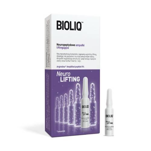 Miniaturka artykułu - BIOLIQ Ampułki liftingujące do twarzy szyi i dekoltu, 7 x 1,5 ml