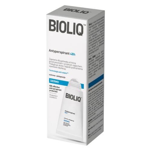Miniaturka artykułu - BIOLIQ DERMO Antyperspirant 48h - skuteczna ochrona, 50 ml