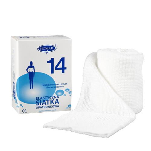 Miniaturka artykułu - BIOMAR Siatka elastyczna Nr 14, A' 1M(B) klatka piersiowa-brzuch