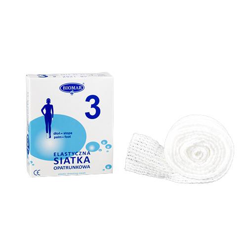 Miniaturka artykułu - BIOMAR Siatka elastyczna Nr 3, A' 1M(B) dłoń, stopa