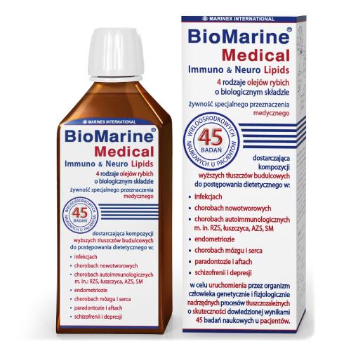 Miniaturka artykułu - BioMarine Medical Immuno & Neuro Lipids płyn, 200ml