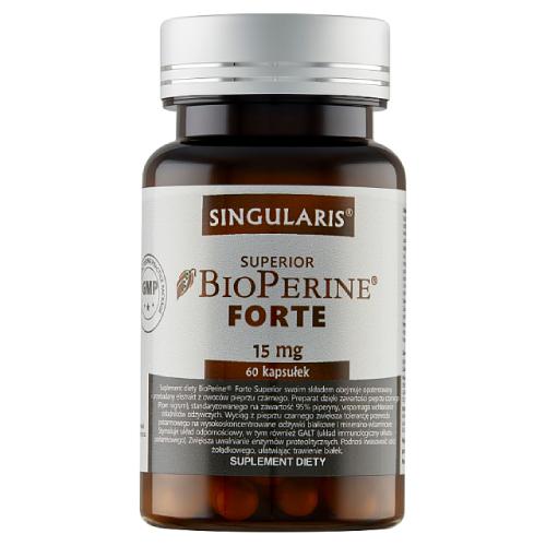Miniaturka artykułu - SINGULARIS BIOPERINE FORTE Superior - 60kaps.