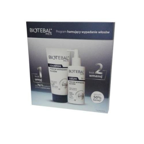 BIOTEBAL MEN zestaw Szampon, 150ml + Serum, 100ml