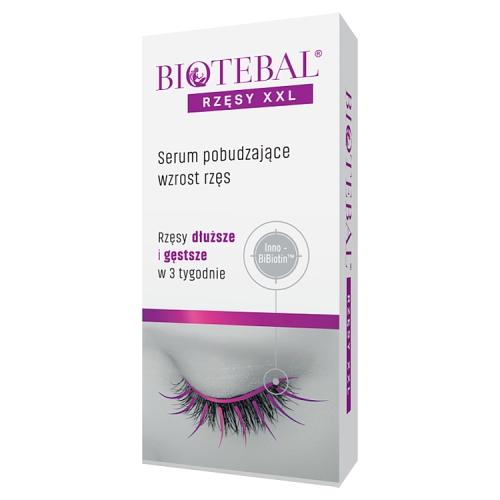 Miniaturka artykułu - Biotebal rzęsy XXL Serum pobudzające wzrost rzęs, 3 ml
