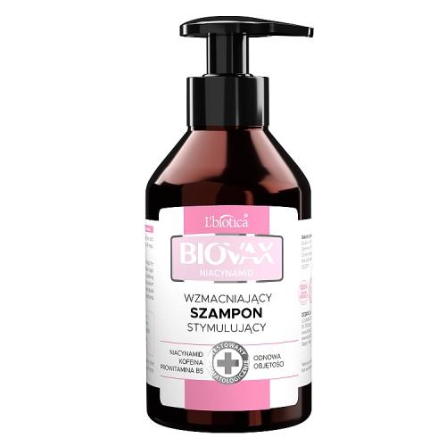 BIOVAX Niacynamid Wzmacniający szampon stymulujący, 200ml