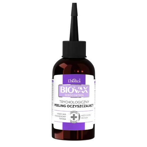 BIOVAX Sebocontrol Trychologiczny peeling oczyszczający, 100ml