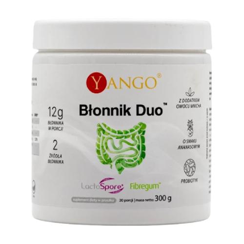 Miniaturka artykułu - Yango Błonnik Duo smak ananasowy, 300 g