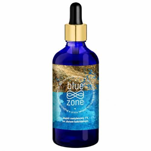Miniaturka artykułu - Blue Zone 1% + Nano Gold, 100 ml