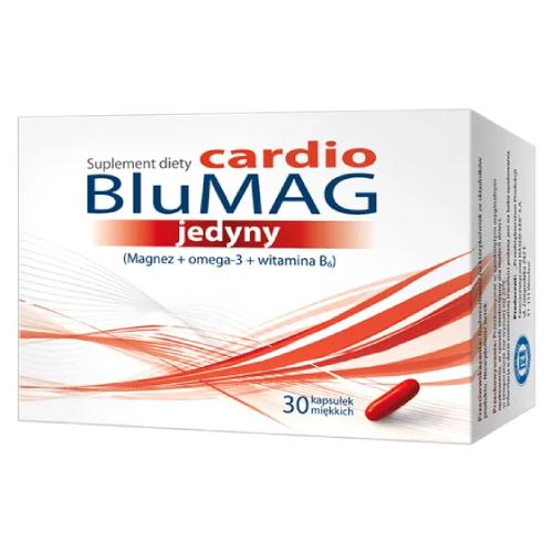 Miniaturka artykułu - BluMAG Cardio Jedyny, 30 kaps.