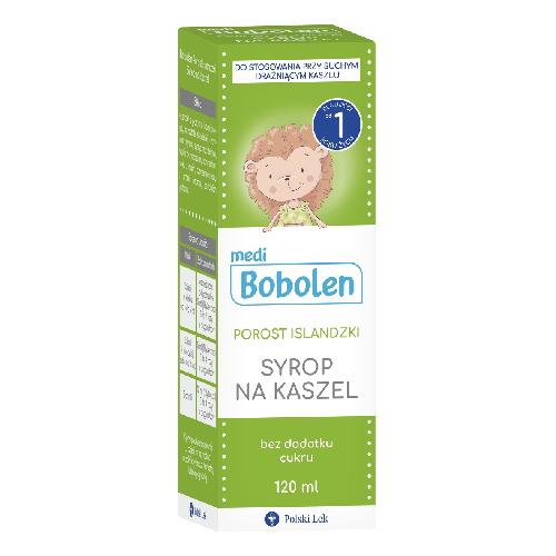 Miniaturka artykułu - Bobolen porost islandzki syrop, 120 ml