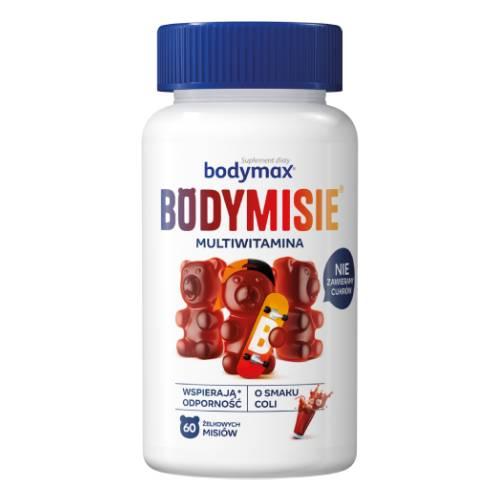 Miniaturka artykułu - Bodymax Bodymisie o smaku coli żelki, 60szt.
