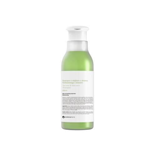 Miniaturka artykułu - Botanicapharma Szampon przeciwłupieżowy z Olejkiem z drzewa herbacianego i aloesem, 250 ml