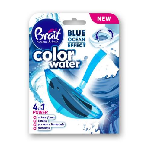 Miniaturka artykułu - BRAIT Kostka do WC 4w1 Blue Ocean, 40g