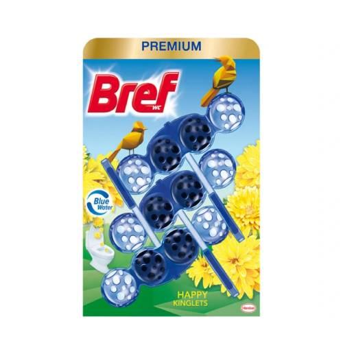 Miniaturka artykułu - Bref Color Aktiv Zawieszka do WC Happy Kinglets, 3x 50g
