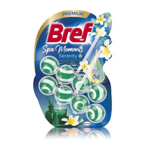 Miniaturka artykułu - Bref Spa Moments Serenity Zawieszka do WC, 3x50g