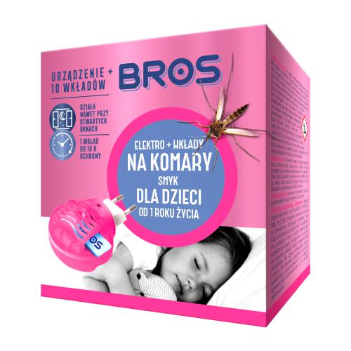 Miniaturka artykułu - BROS Elektro + 10 wkład&oacute;w na komary Smyk