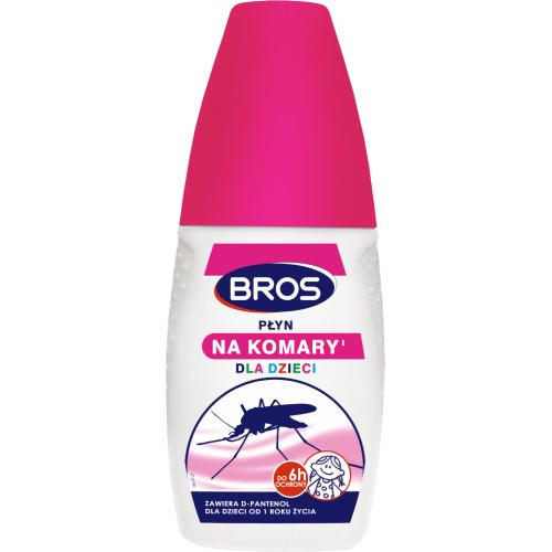 Miniaturka artykułu - BROS Płyn na komary dla dzieci, 50ml