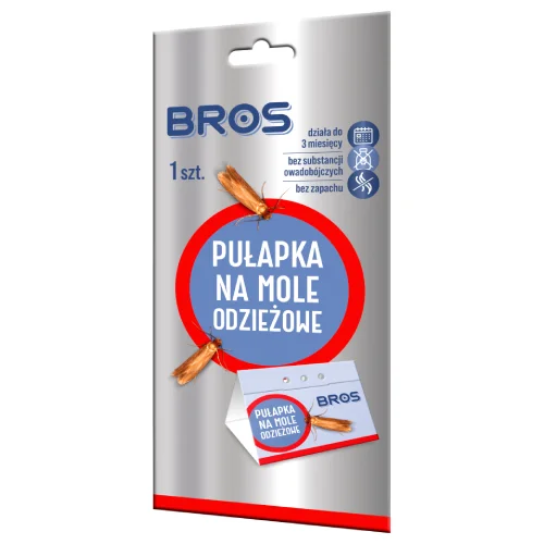 Miniaturka artykułu - Bros Pułapka na mole odzieżowe, 1 szt.
