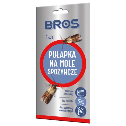 Miniaturka artykułu - Bros Pułapka na mole spożywcze lep, 1 szt.