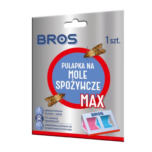Miniaturka artykułu - BROS Pułapka na mole spożywcze MAX, 1 szt.