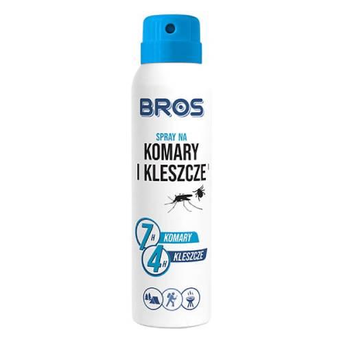 Miniaturka artykułu - BROS Spray na komary i kleszcze, 90ml 