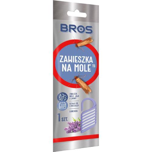 Miniaturka artykułu - BROS Zawieszka na mole lawendowa, 1szt.