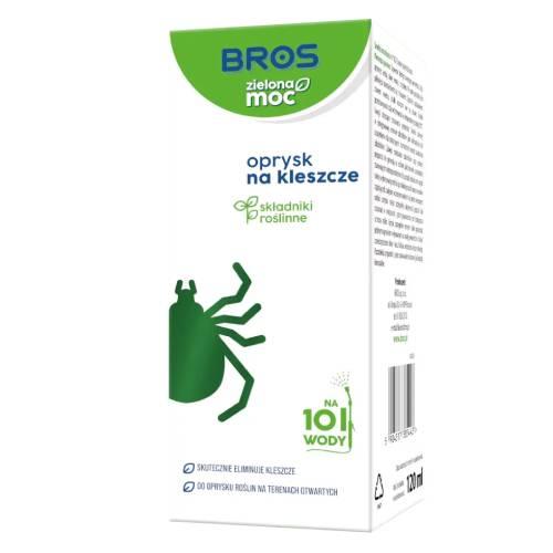 Miniaturka artykułu - BROS Zielona Moc Oprysk na kleszcze, 120 ml