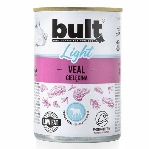 Miniaturka artykułu - Bult Light Mokra karma dla psa Cielęcina (dorosły), 400 g