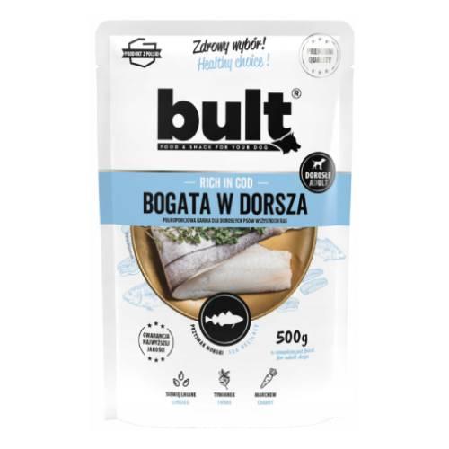 Miniaturka artykułu - Bult Mokra karma dla psa Dorsz (dorosły), 500 g
