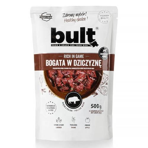 Miniaturka artykułu - Bult Mokra karma dla psa Dziczyzna (dorosły), 500 g