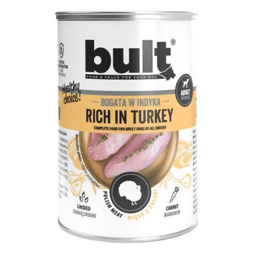 Miniaturka artykułu - Bult Mokra karma dla psa Indyk (dorosły), 400 g