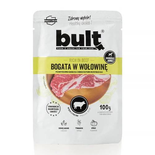 Miniaturka artykułu - Bult Mokra karma dla psa Wołowina (dorosły), 100 g