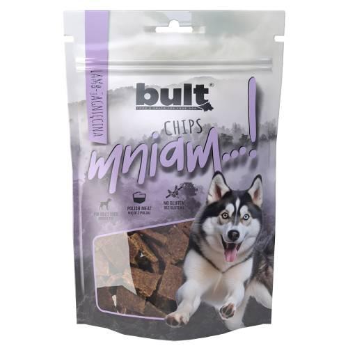 Miniaturka artykułu - Bult Przysmak dla psa chipsy jagnięcina, 100 g