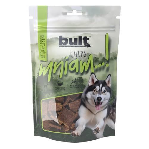 Miniaturka artykułu - Bult Przysmak dla psa chipsy kr&oacute;lik, 100 g