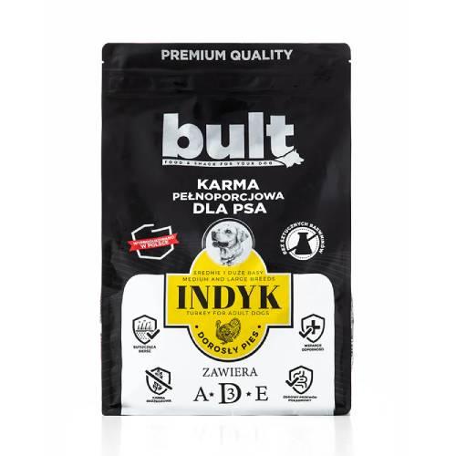 Miniaturka artykułu - Bult Sucha karma dla psa Indyk (dorosły), 3 kg