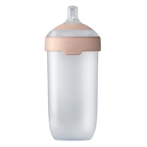 Miniaturka artykułu - LOVI Butelka antykolkowa do karmienia MammaFeel Mammafeel 6m+, 330 ml
