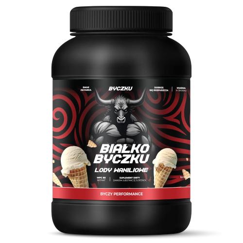Miniaturka artykułu - Byczku Białko Byczku lody waniliowe, 1000 g